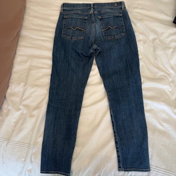 Great condition 7 for all mankind jeans, women's, size 28, Josefina - Picture 5 of 5